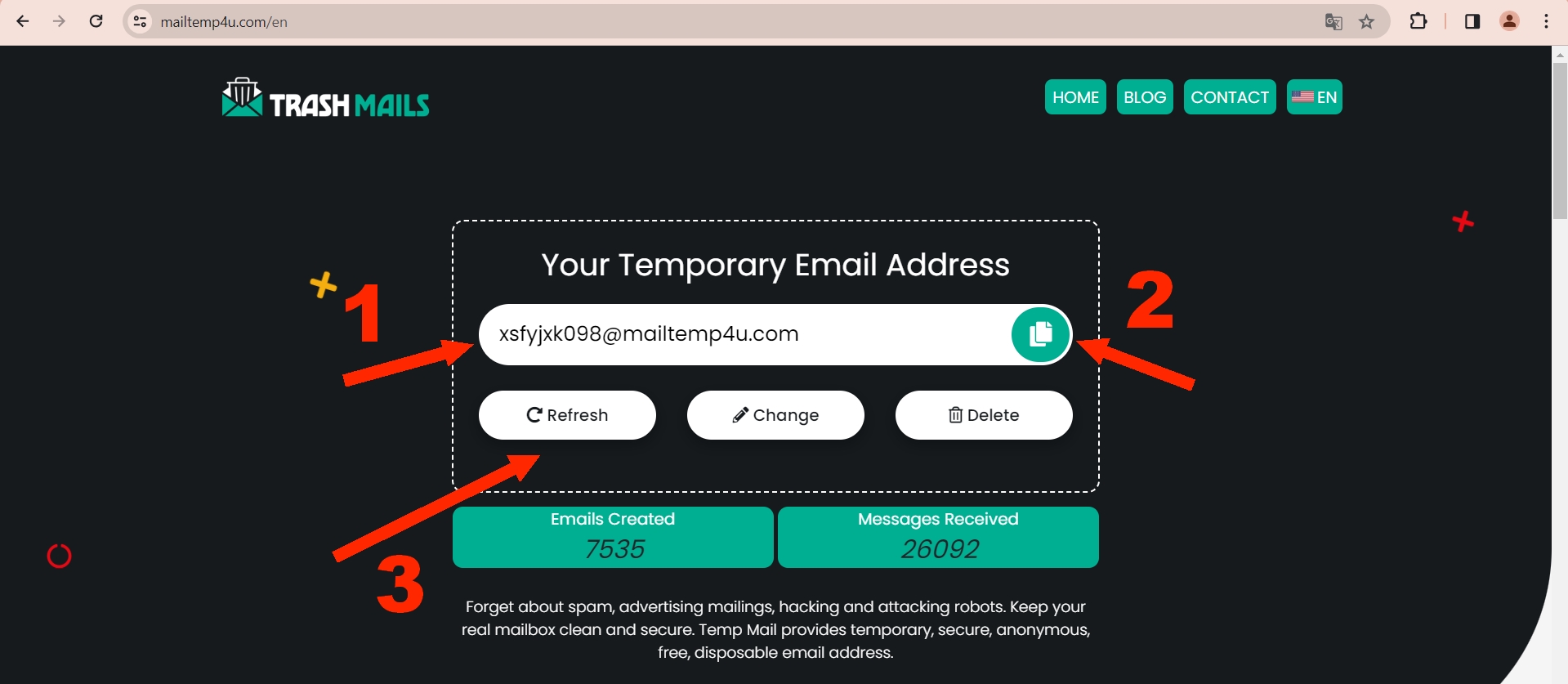  Generate a Disposable Email Address